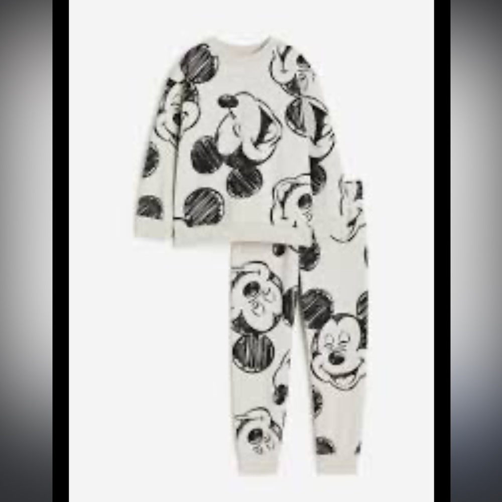 H&M Mickey Mouse Matching Set